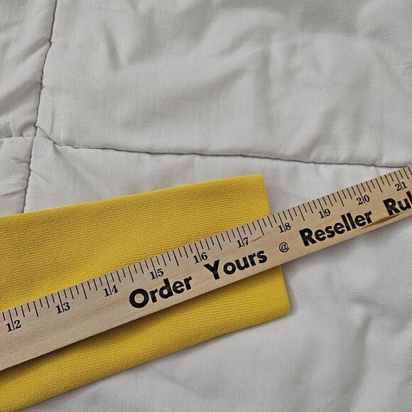 Karen Millen Dress Medium Yellow Sporty Ripple Stitch Colorblock Mini Longsleeve - Picture 10 of 10